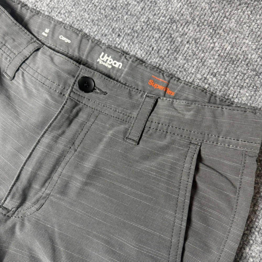 Urban Pipeline Boys Gray Superflex Cargo Shorts‎ Kid Size 16 Regular